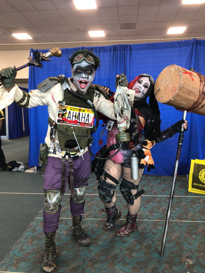 The Joker and Harley Quinn are looking downright apocalyptic.
